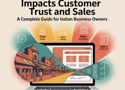 Website design impacts customer trust and sales: Before and after redesign