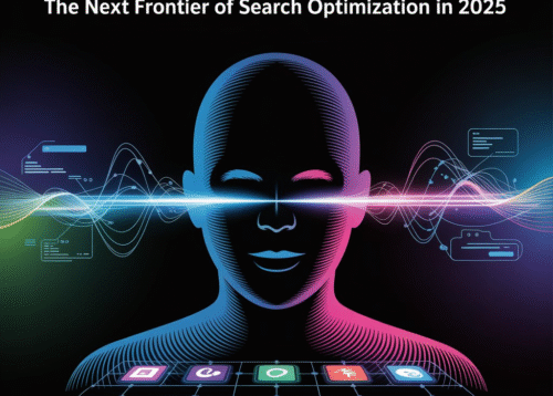 Voice search visual SEO 2025 optimization strategies infographic