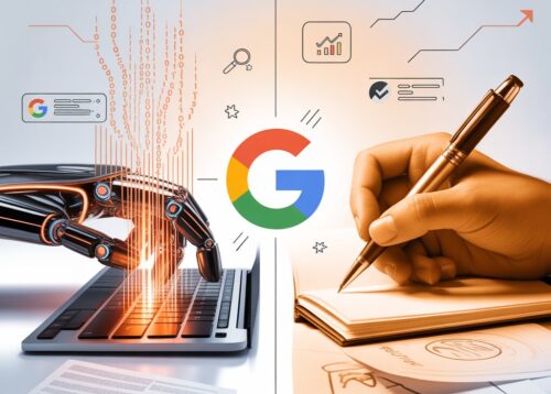 Complete Guide AI content vs human writers Google 2026