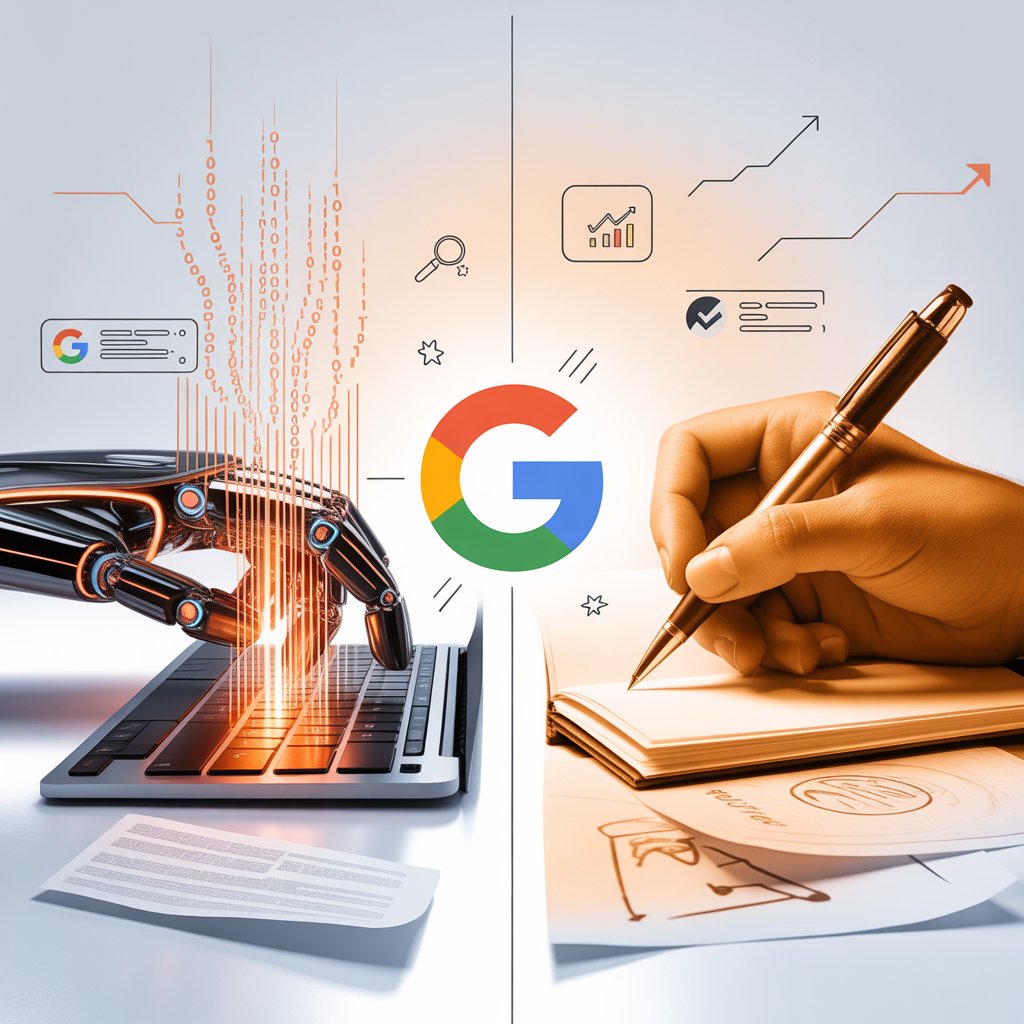 Complete Guide AI content vs human writers Google 2026