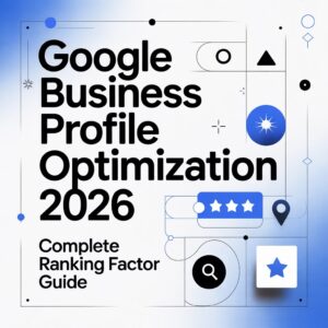 Google Business Profile optimization 2026 -Guide