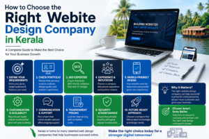 How to Choose the Right Website Design Company in Kerala for professional website development and business growth