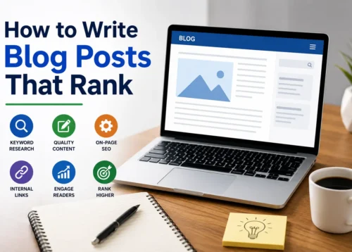 How to Write Blog Posts That Rank